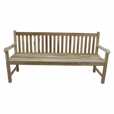 Union Rustic Gartenbank Orient aus Teak | Wayfair.de